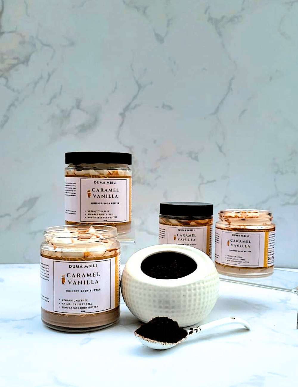 Caramel Vanilla Whipped Body Butter