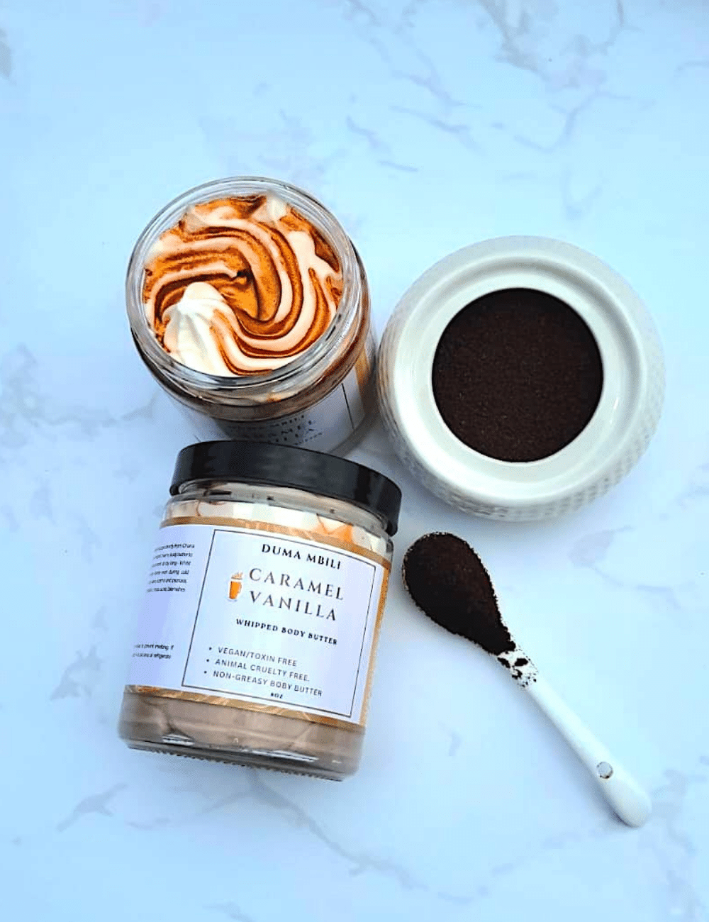 Caramel Vanilla Whipped Body Butter