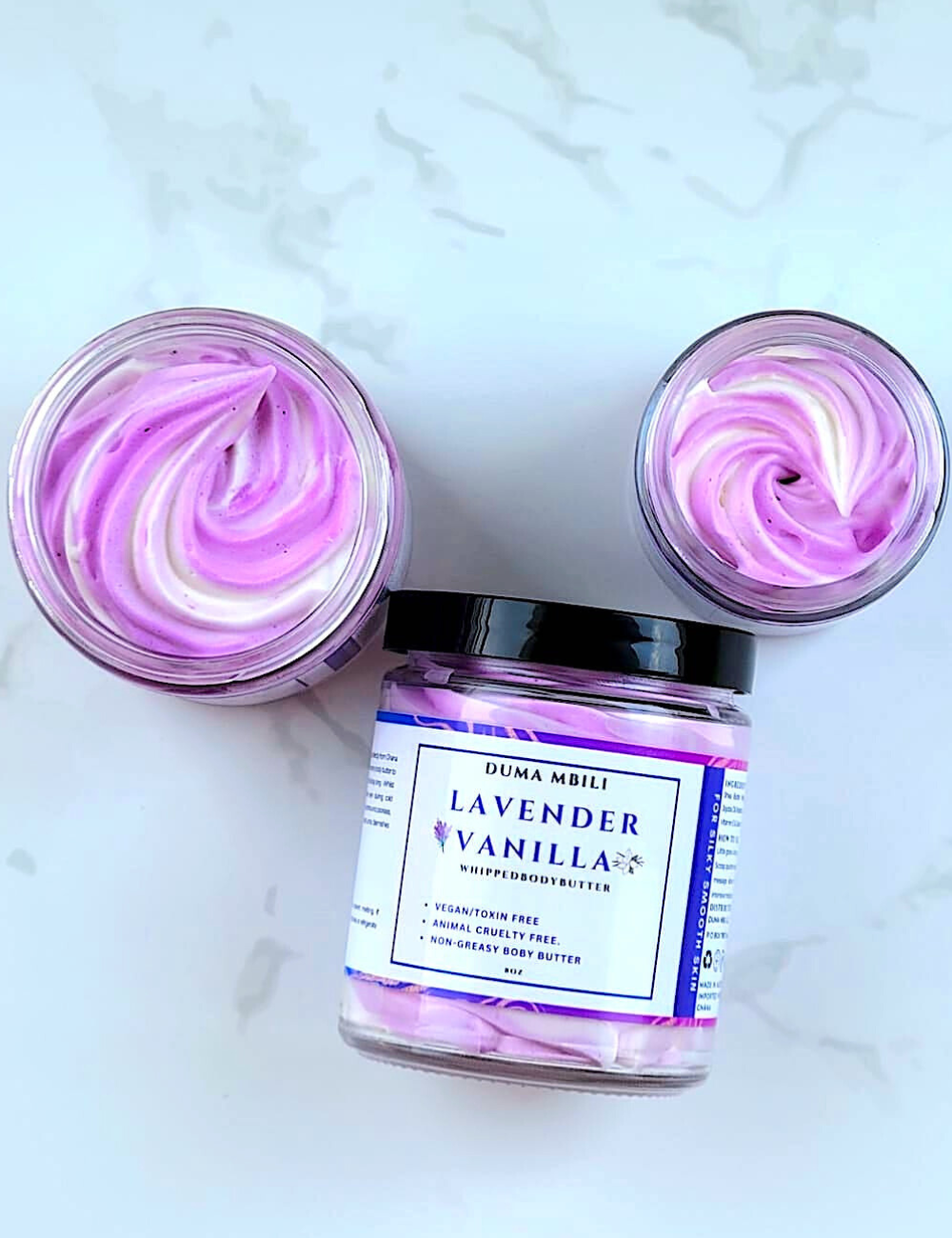 Lavender Vanilla Whipped Body Butter