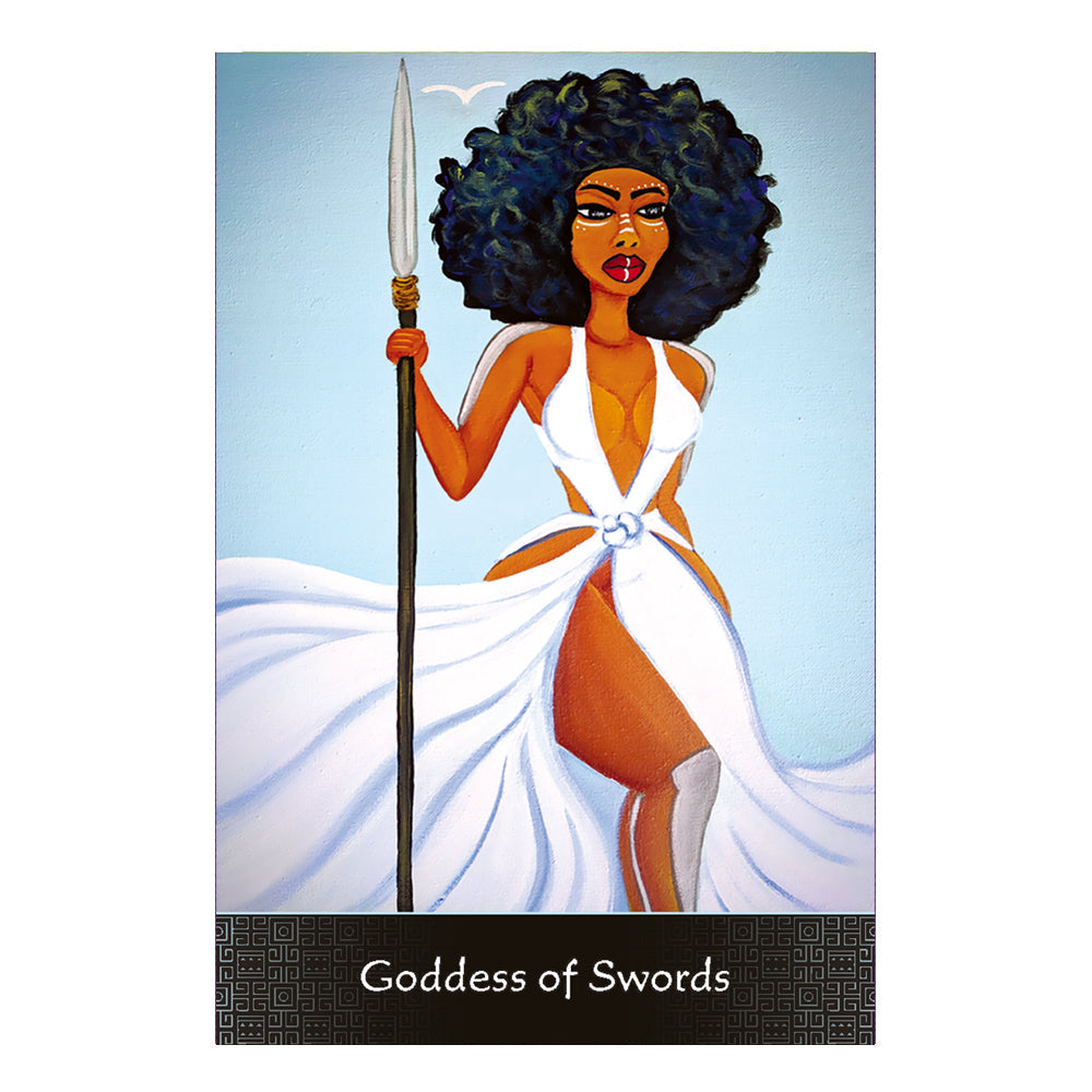 Afro Goddess Tarot Arcanas 80ct