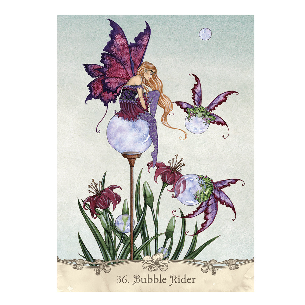 Fairy Wisdom Oracle Deck 64ct & 140-page Book Set