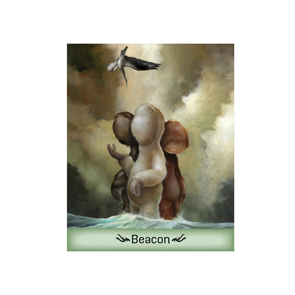 Gentle Creatures Wisdom Tarot Deck 48ct + 68-page Guidebook