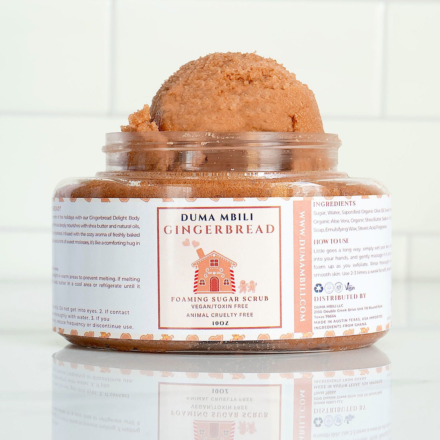 Gingerbread Foaming Sugar Scrub 10oz
