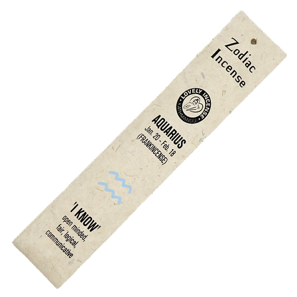 Aquarius Incense Sticks 15ct