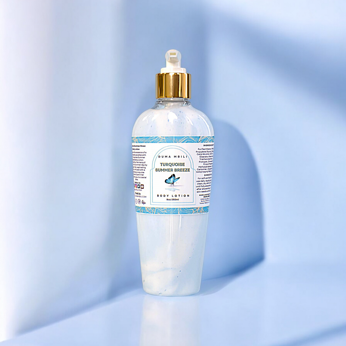 Turquoise Summer Breeze Body Lotion