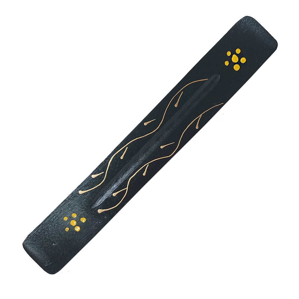Printed Mango Wood Incense Holders