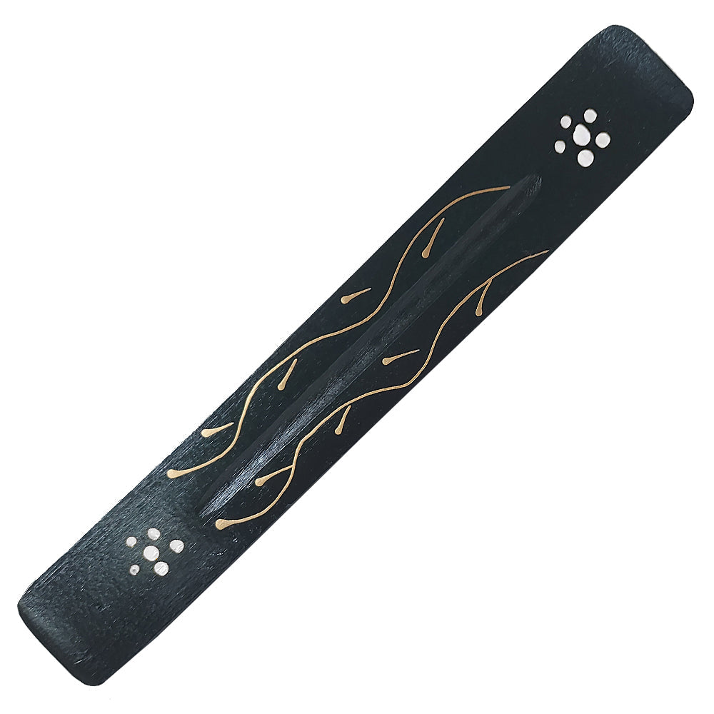 Printed Mango Wood Incense Holders