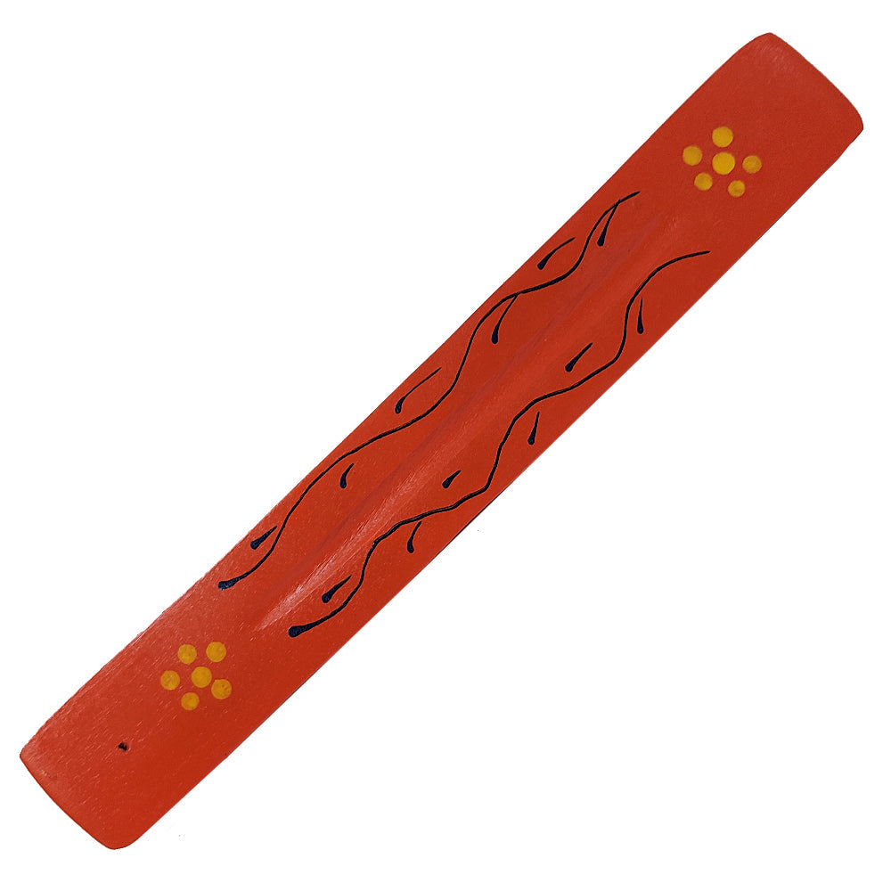 Printed Mango Wood Incense Holders