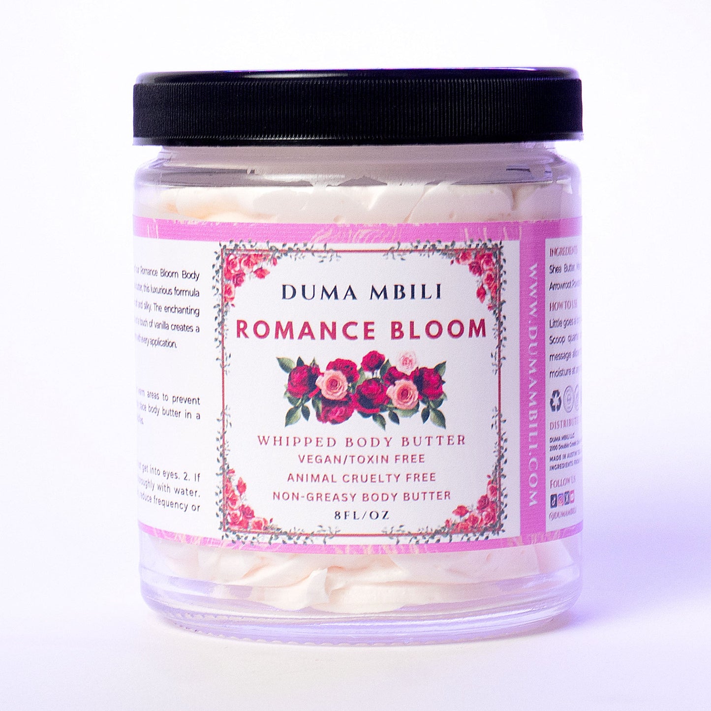 Romance Bloom Body Butter – Fresh Rose Scented