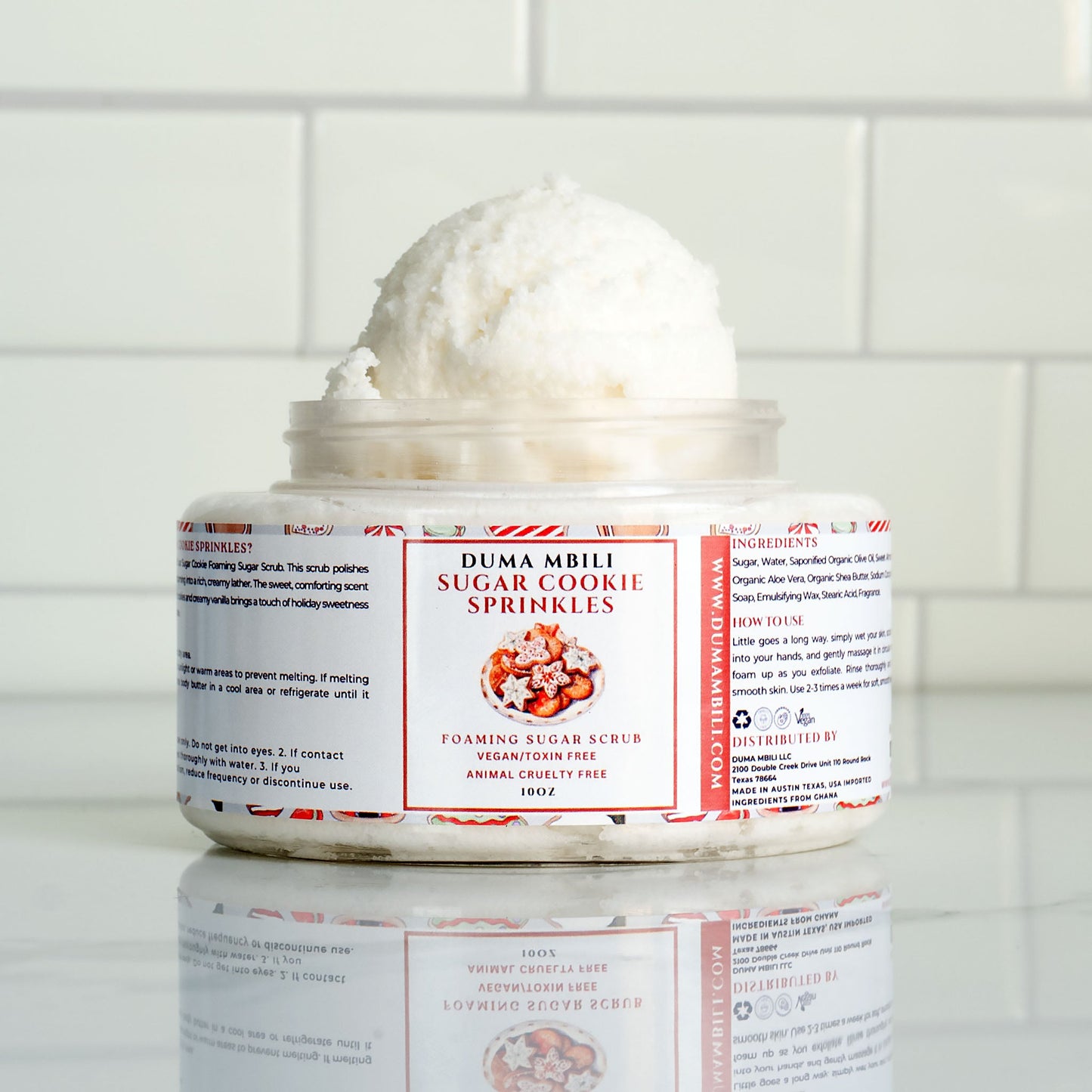 Sugar Cookie Sprinkles Foaming Sugar Scrub 10oz