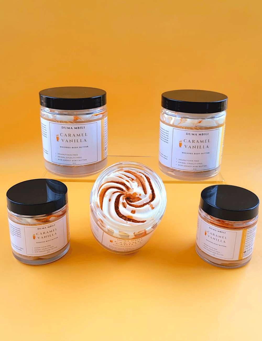 Caramel Vanilla Whipped Body Butter