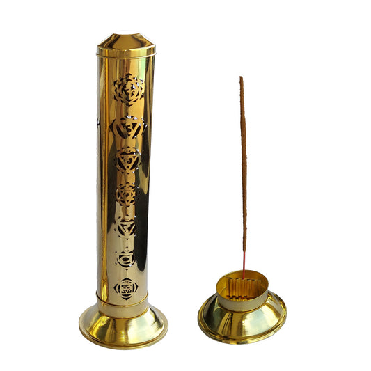 7 Chakra - Tower Incense Burner