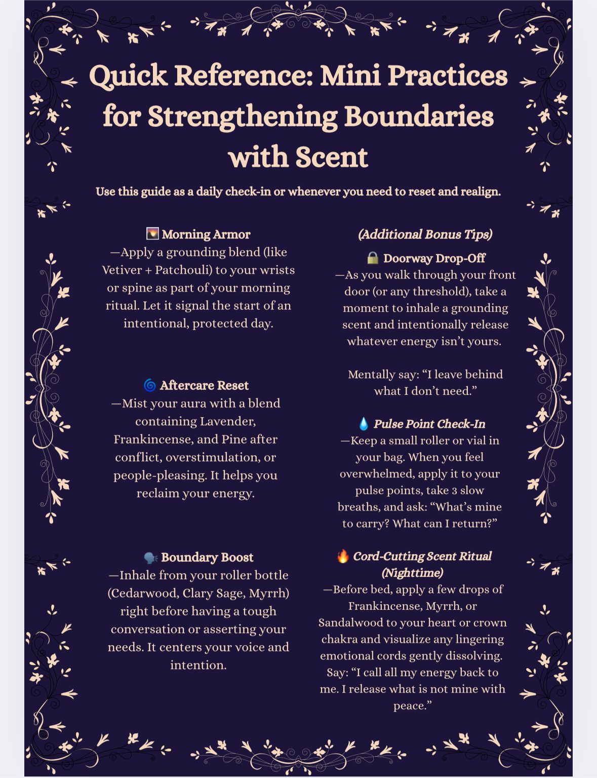 Fragrance Alchemy Essential Oil Blends, Recipes & Rituals eBook + Printable Toolkit