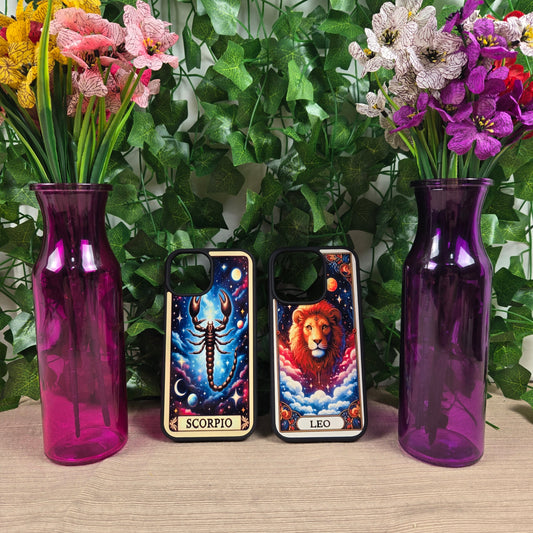 iPhone 15 Tarot Zodiac cell phone case (Multiple designs available)