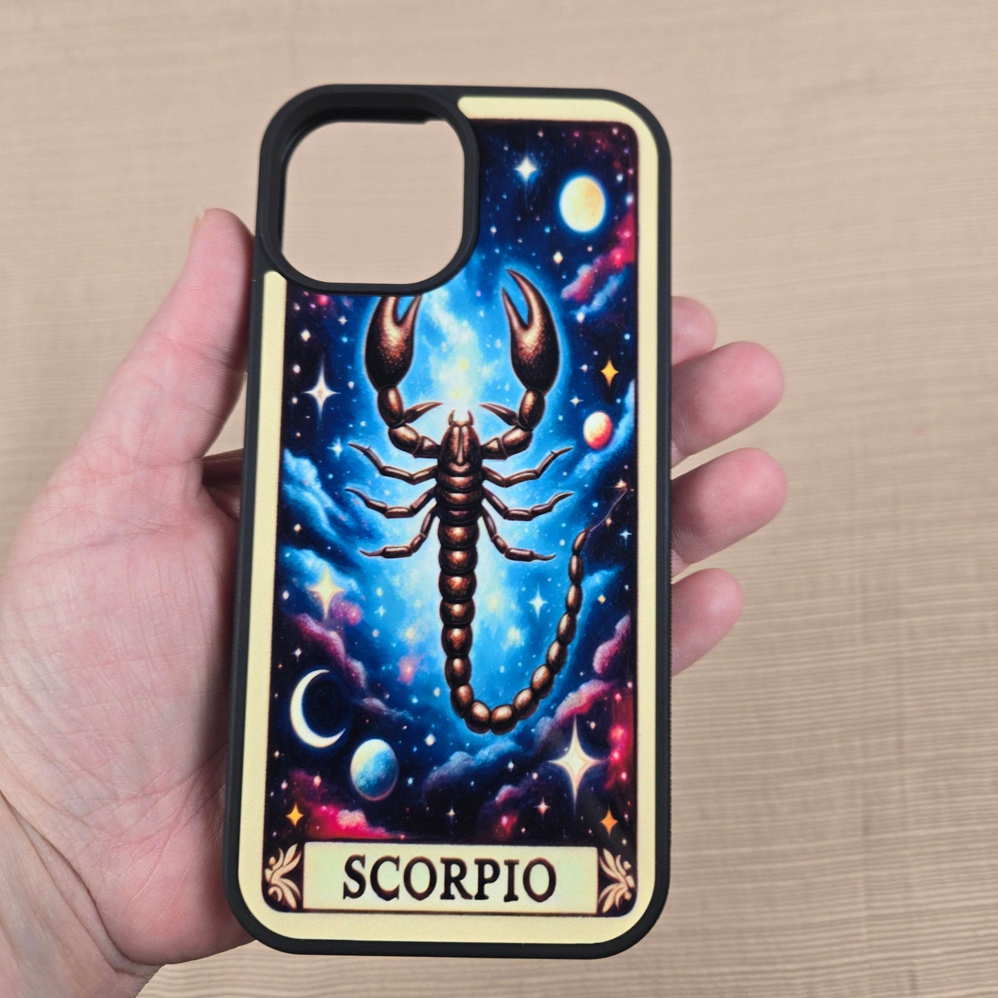 iPhone 16 Pro Tarot Zodiac cell phone case (Multiple designs available)