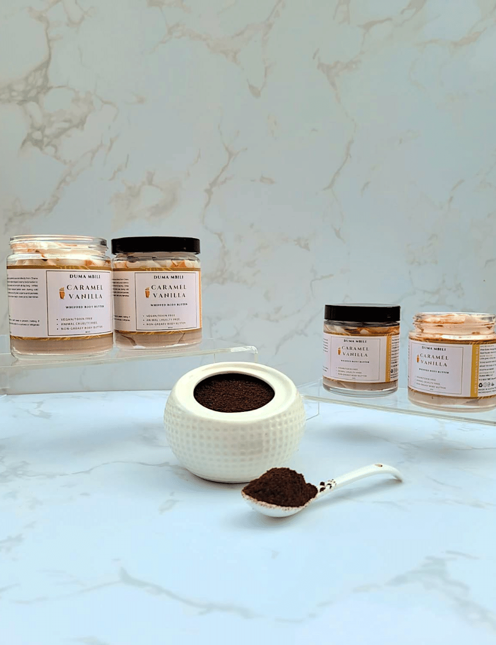 Caramel Vanilla Whipped Body Butter