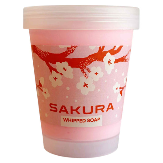 Sakura Whipped Soap 8oz Jar