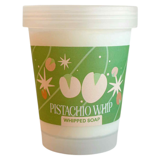 Pistachio Whip Whipped Soap 8oz Jar