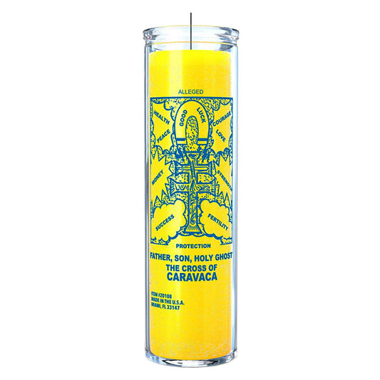 7 Day Cross Of Caravaca Candle