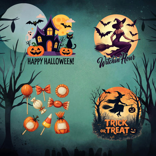 Fearfully Cute Halloween Sign (Multiple Designs and Sizes Available)