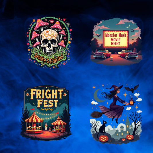 Frightfully Cute Halloween Sign (Multiple Designs and Sizes Available)