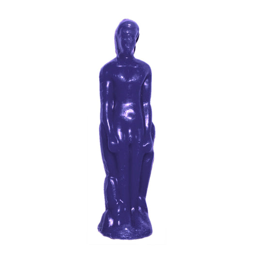 Male Candle - Blue-Purple