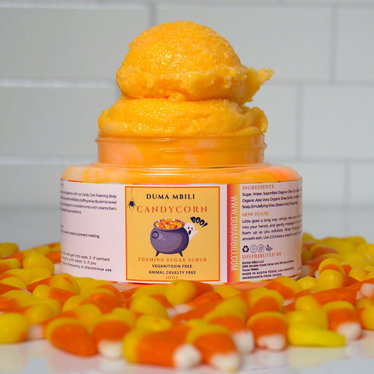 Candy Corn Foaming Sugar Scrub