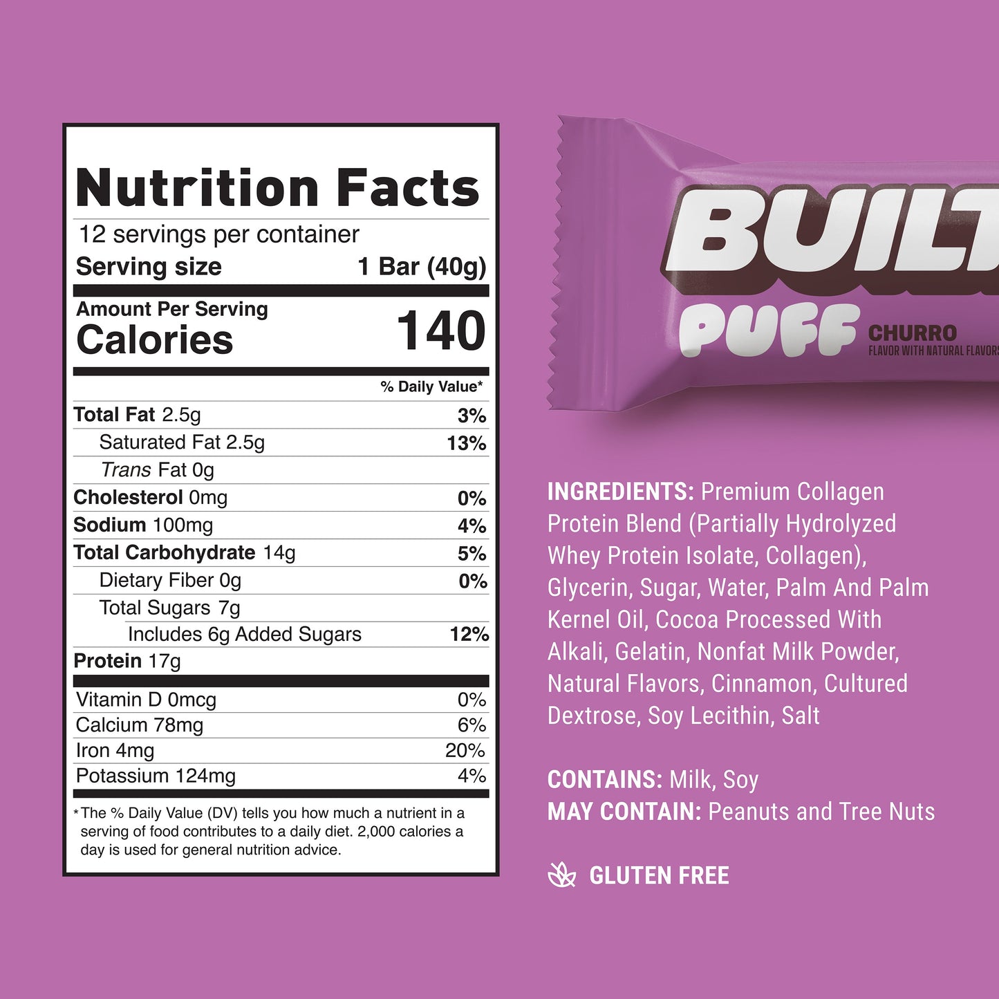 Churro Puff 12ct
