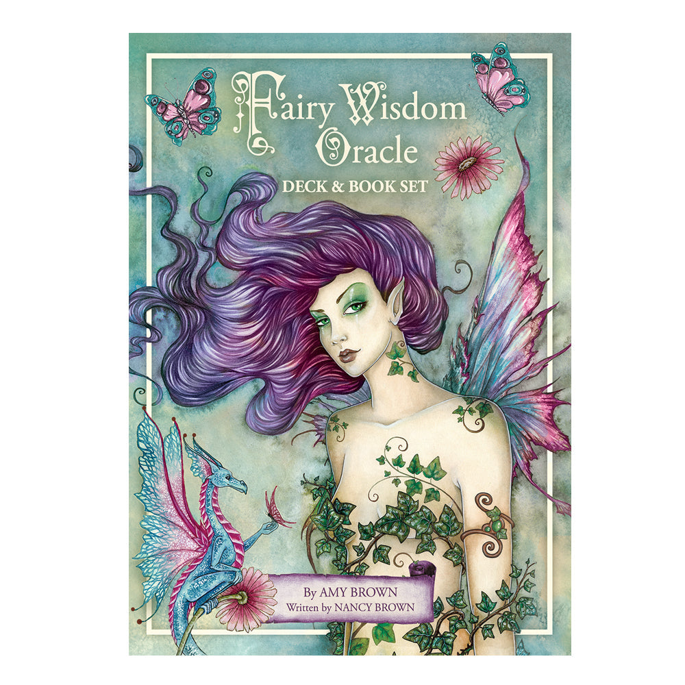 Fairy Wisdom Oracle Deck 64ct &  140-page Book Set