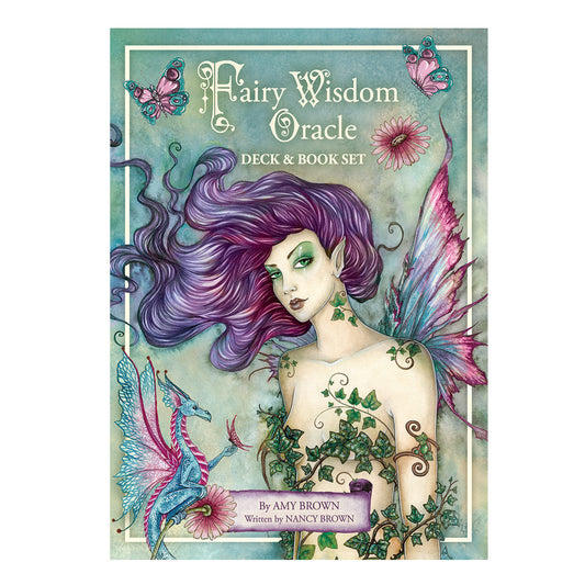 Fairy Wisdom Oracle Deck 64ct &  140-page Book Set