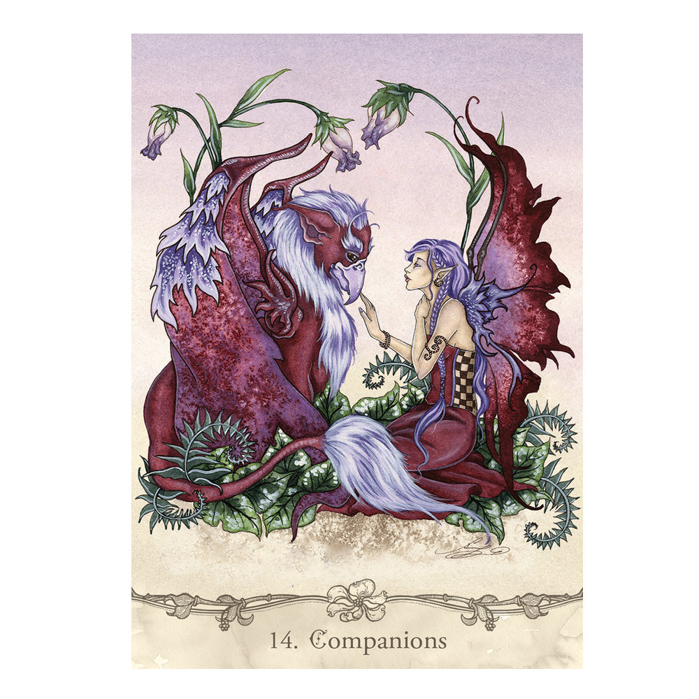 Fairy Wisdom Oracle Deck 64ct &  140-page Book Set