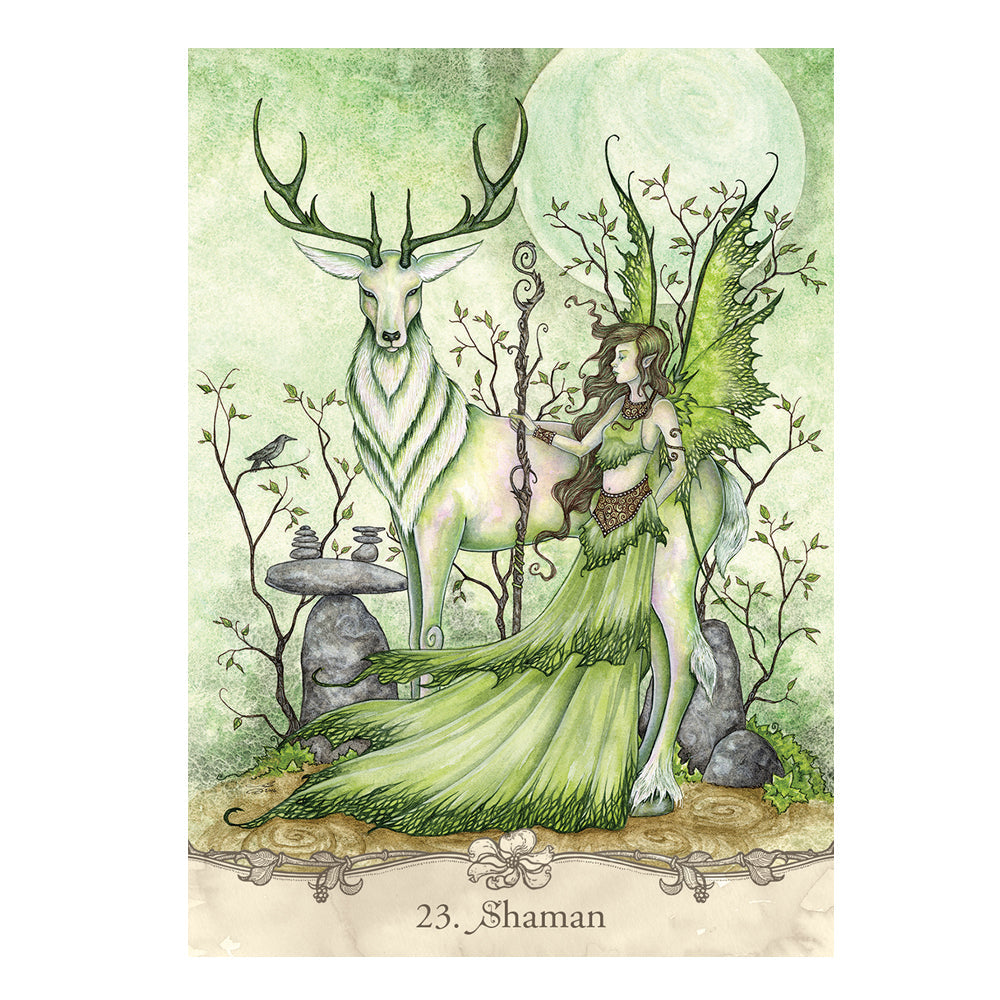 Fairy Wisdom Oracle Deck 64ct &  140-page Book Set