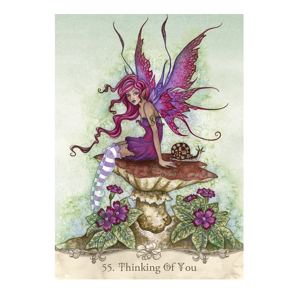 Fairy Wisdom Oracle Deck 64ct &  140-page Book Set