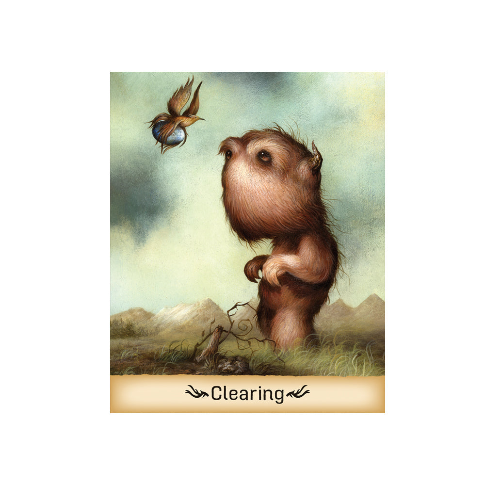 Gentle Creatures Wisdom Tarot Deck 48ct + 68-page Guidebook