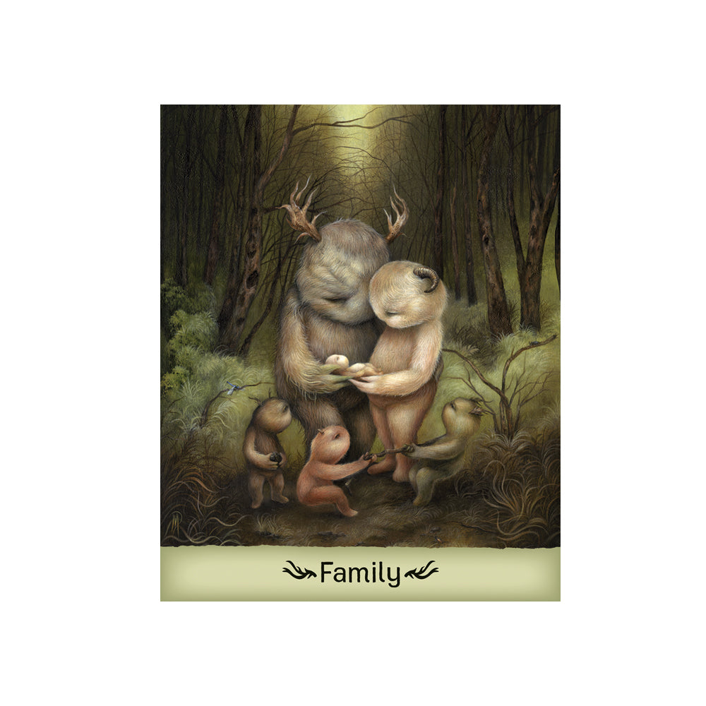 Gentle Creatures Wisdom Tarot Deck 48ct + 68-page Guidebook
