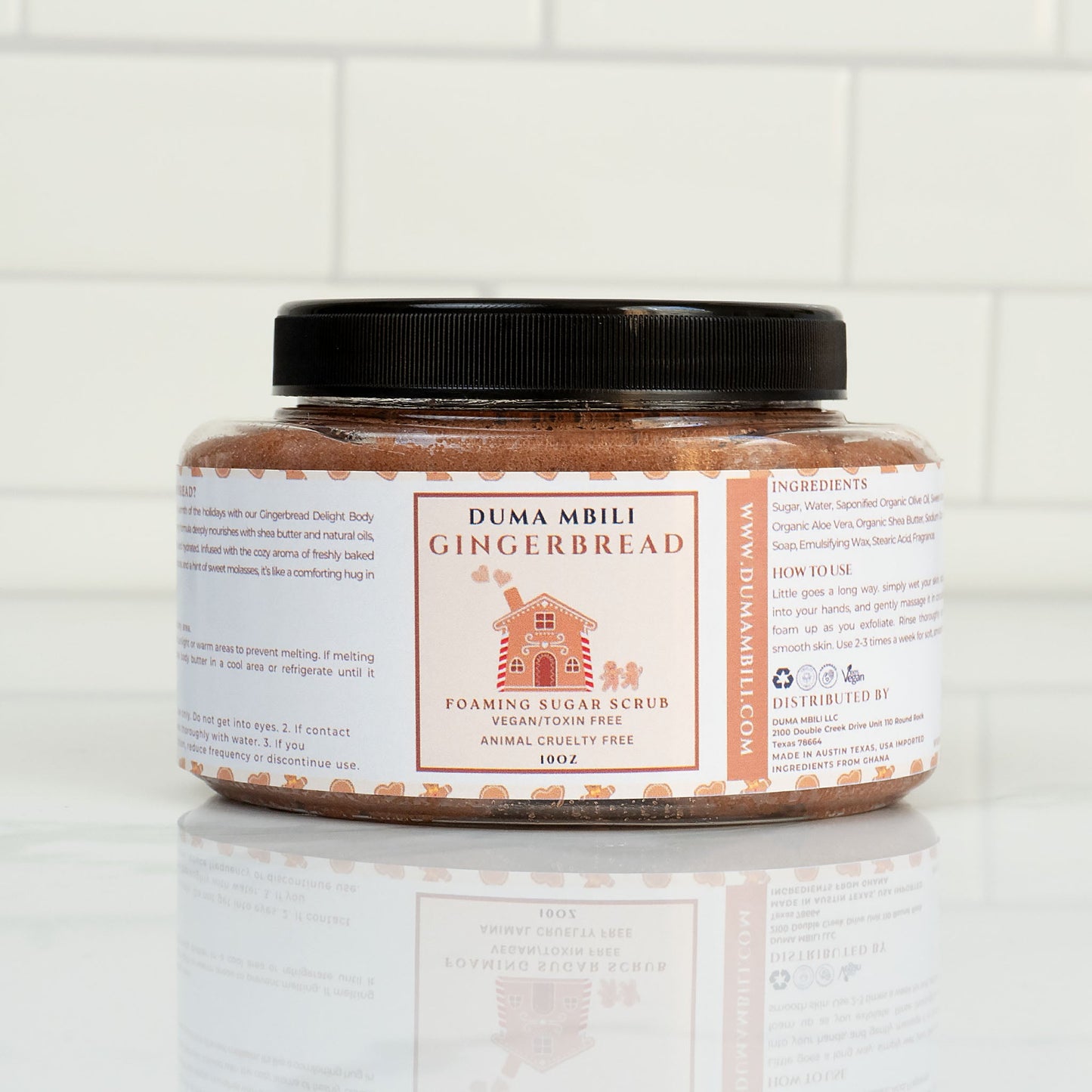 Gingerbread Foaming Sugar Scrub 10oz