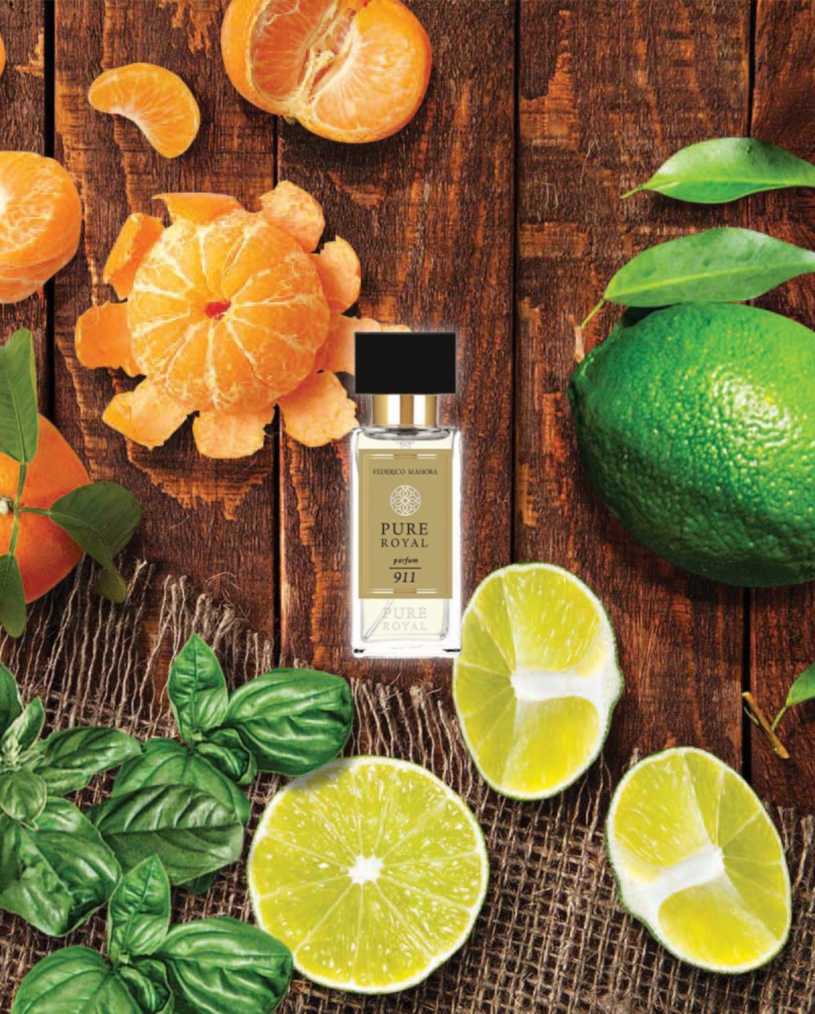#911 Lime, Basil & Mandarin Unisex 50ml