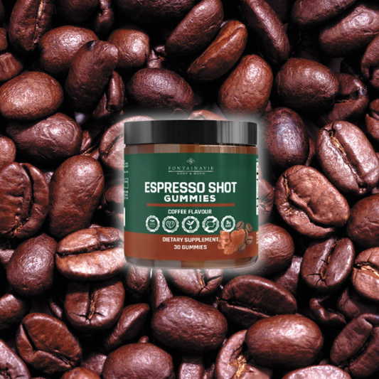 Espresso Shot Body & Mind Gummy Vitamins by Fontanavie 30ct