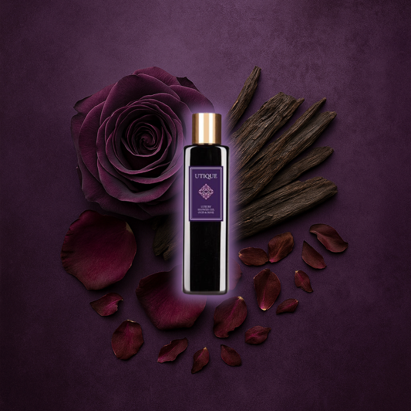 Oud & Rose 6.7oz Unisex Luxury Shower Gel