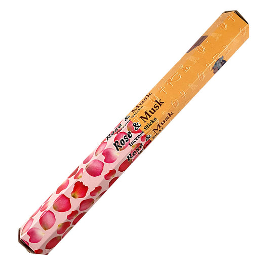 Rose & Musk - Incense Sticks 20ct