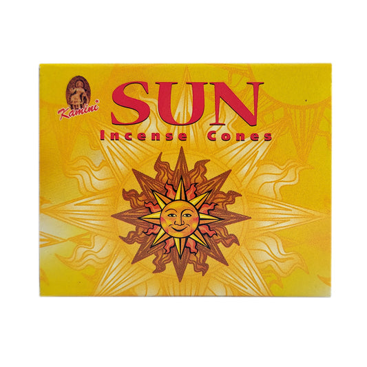 Kamini Sun Incense Cones