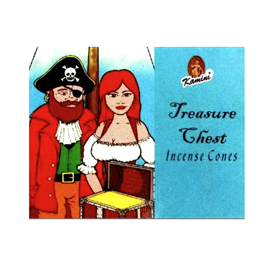 Treasure Chest - Incense Cones 10ct