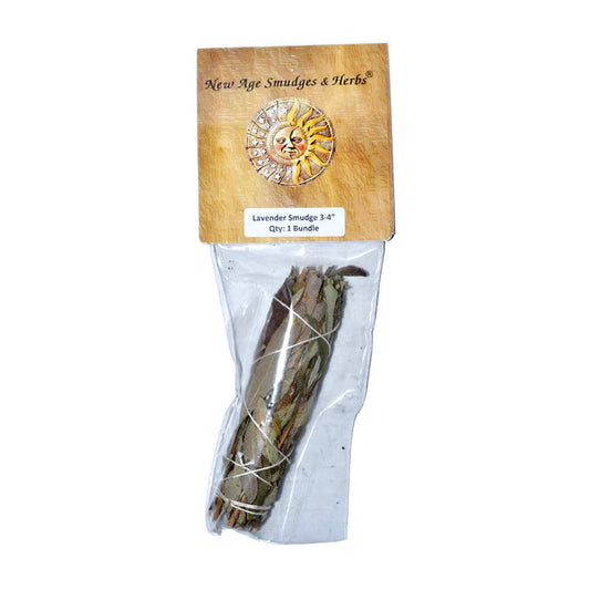 Lavender Smudge Stick 3-4in.