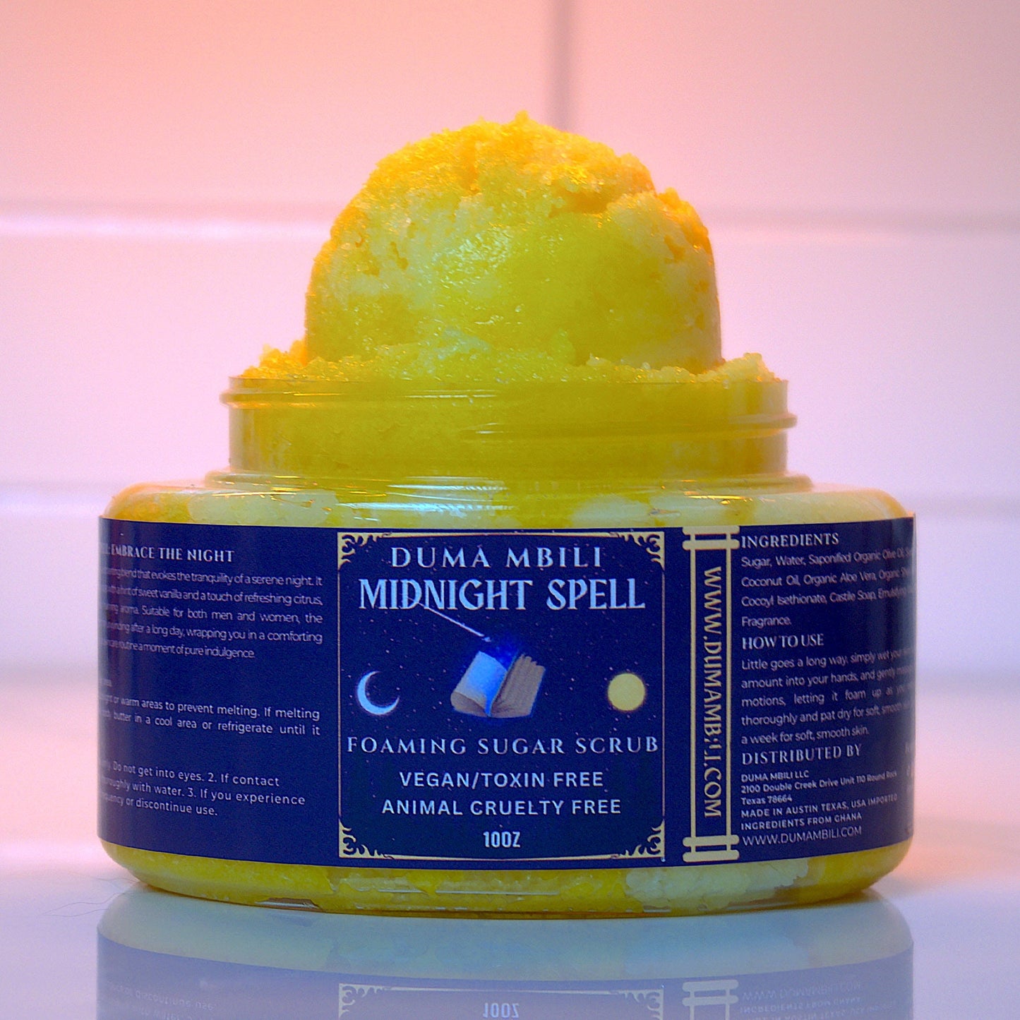 Midnight Spell Foaming Body Scrub 10oz