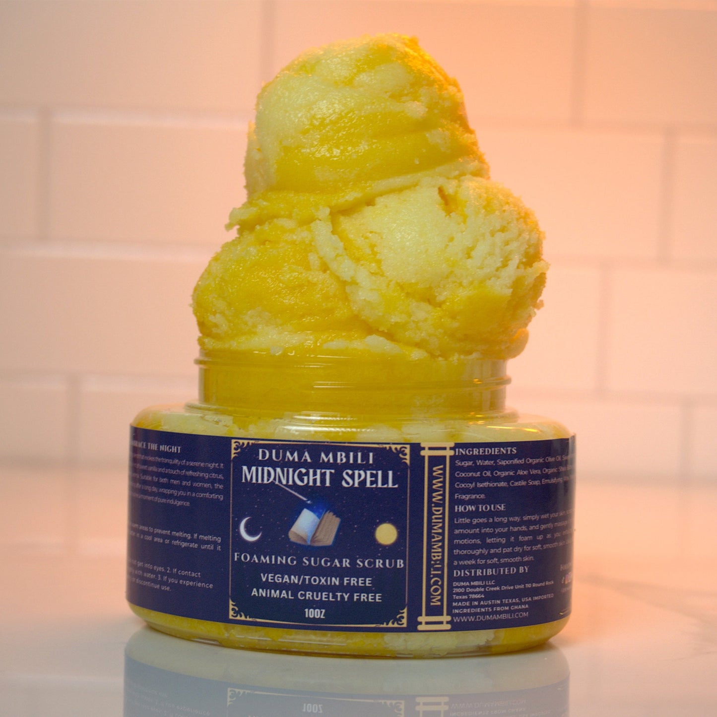Midnight Spell Foaming Body Scrub 10oz