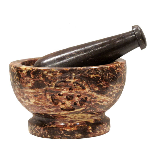Mortar & Pestle - Pentacle 4in.
