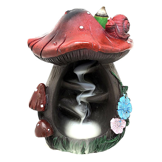 Mushroom Backflow Cone Incense Burner