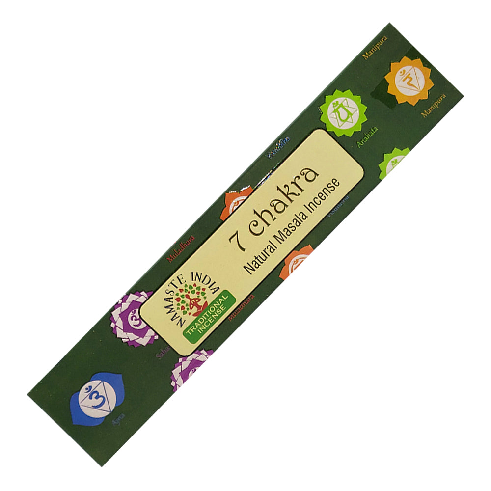 7 Chakra - Natural Masala Incense Sticks