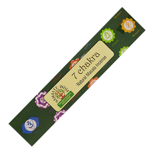 7 Chakra - Natural Masala Incense Sticks