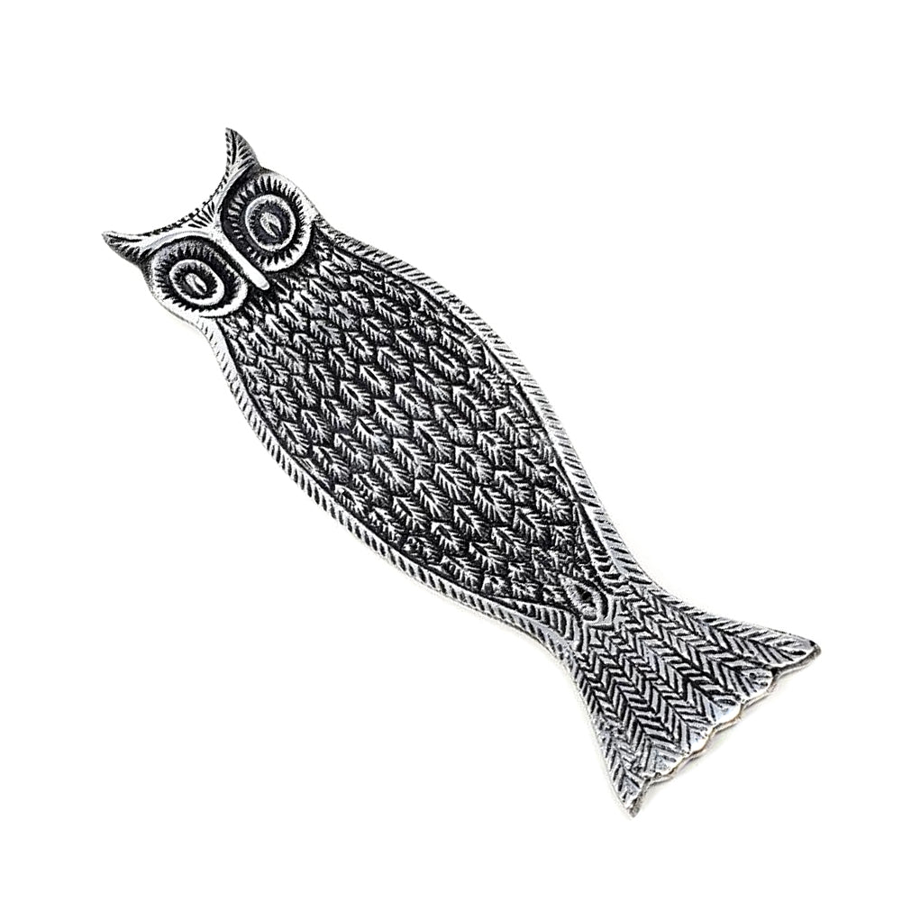 Owl Metal Incense Stick Holder